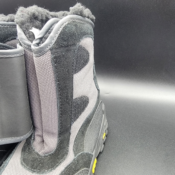 Gap Little Kids Snow Boots Sz 13 Black Grey Yellow 3M Thinsulate Insulation New - Picture 5 of 11